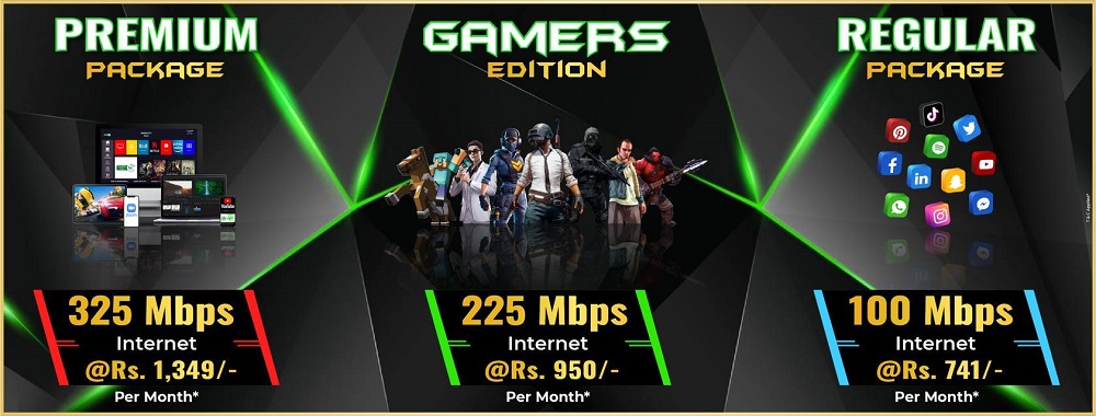 Classic Tech Gaming edition internet package