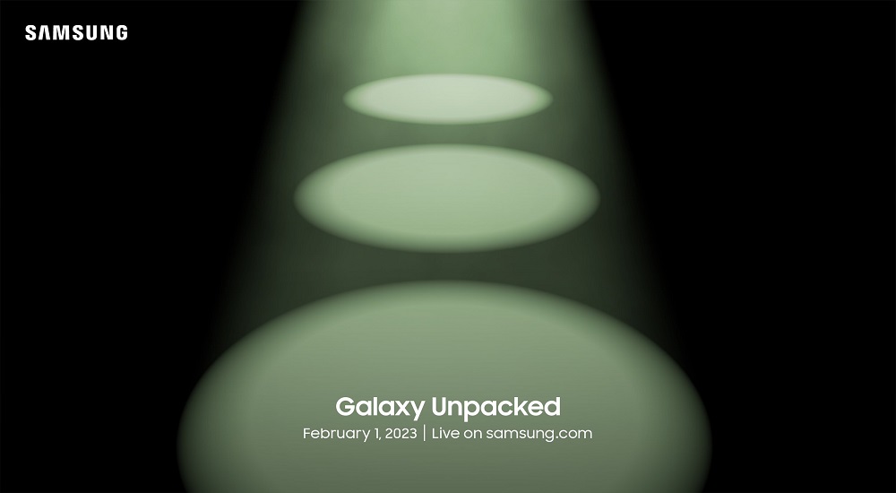 Galaxy Unpacked event February 1 2023