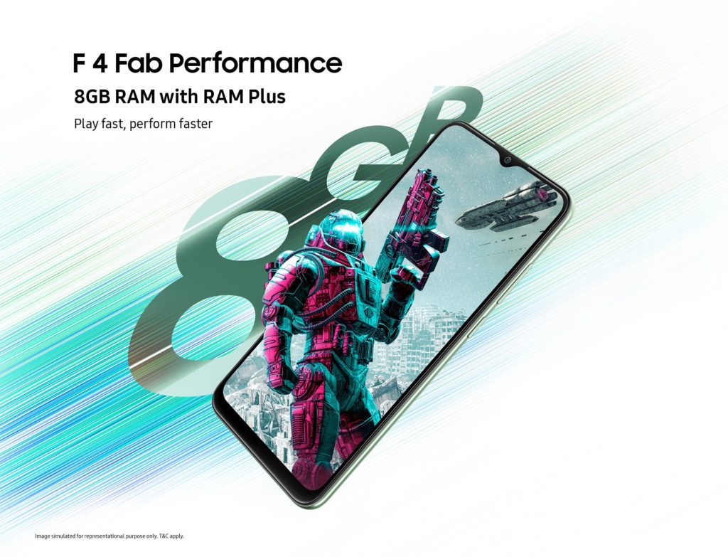 Samsung Galaxy F04 RAM Plus Feature