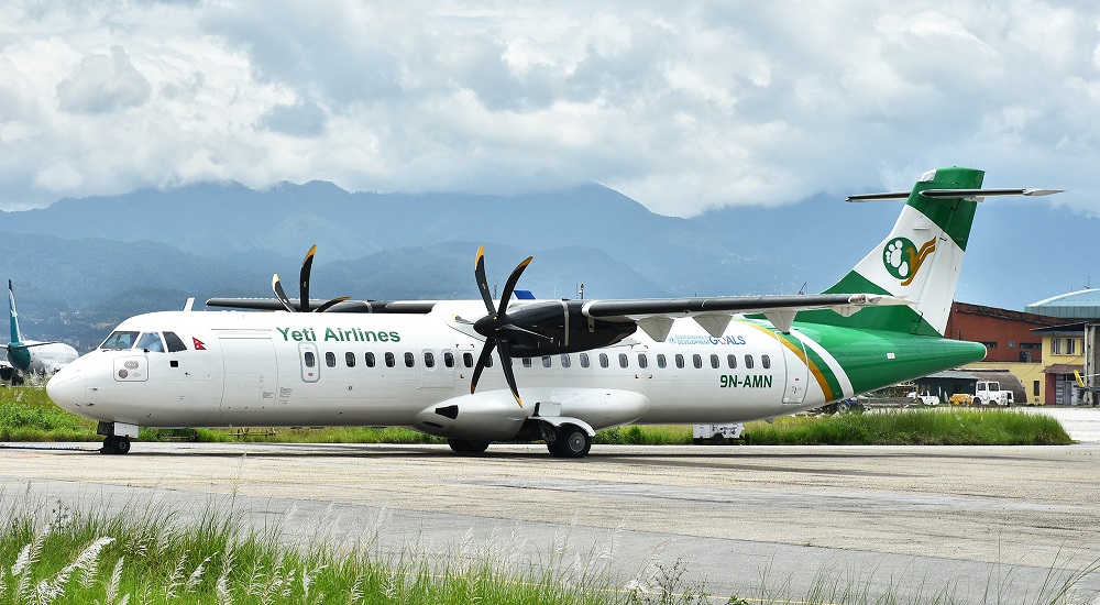 Yeti Airlines plane