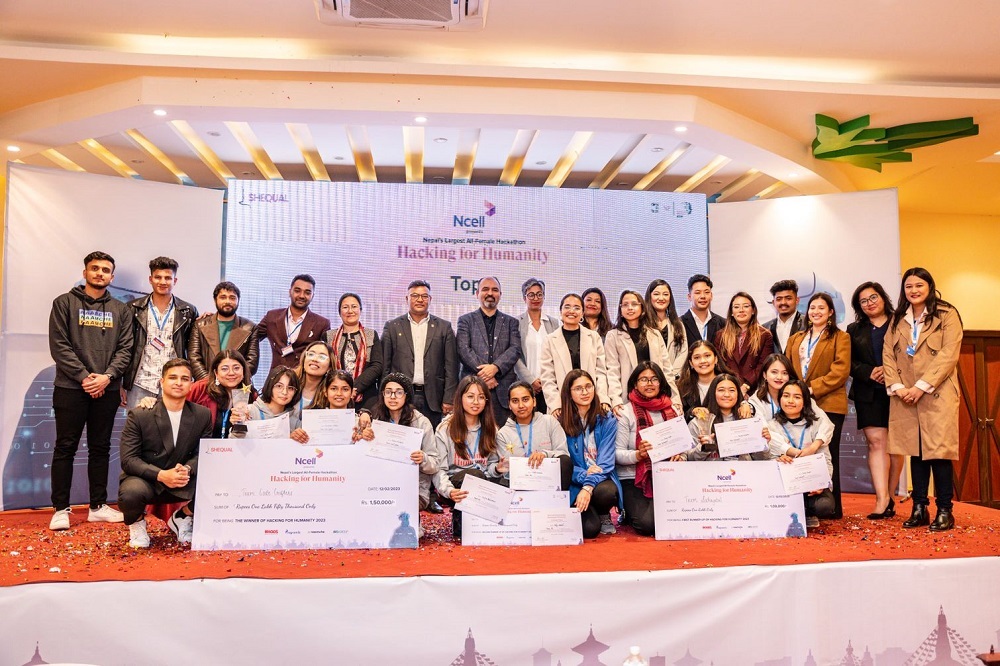 Ncell Shequal Foundation hacking for humanity hackathon