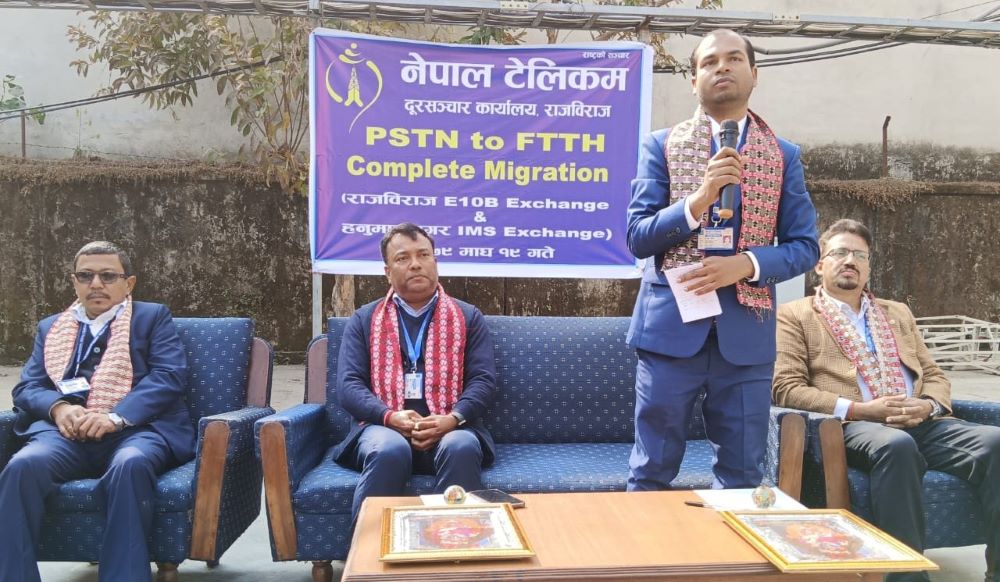Ntc copper PSTN to fiber migration in Rajbiraj