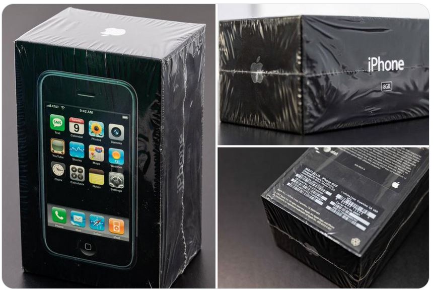 iPhone 1 Auction sold at 63k USD