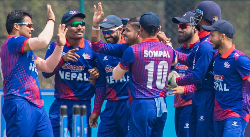 Nepal-UAE cricket match Kirtipu