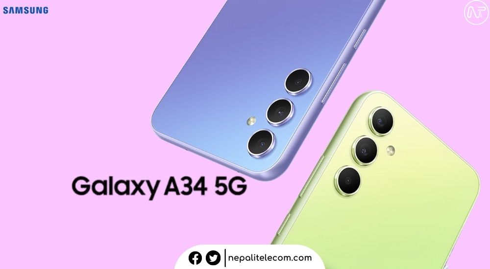 Samsung Galaxy A34 Price In Nepal