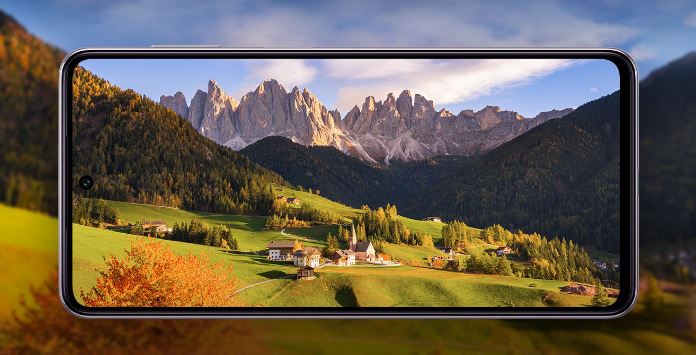 Samsung Galaxy M54 Display