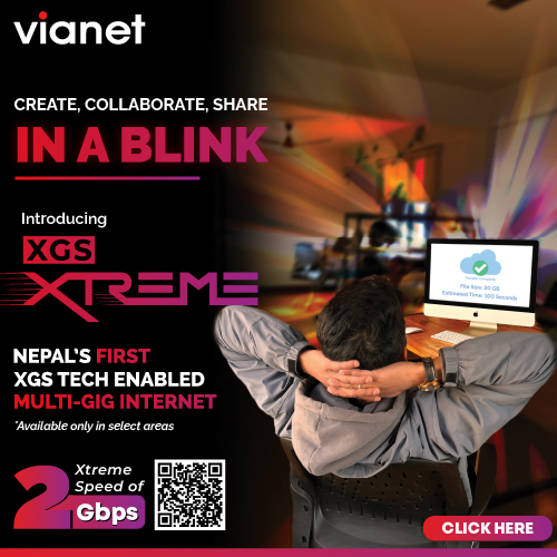Vianet 2Gbps extreme XGS PON Internet