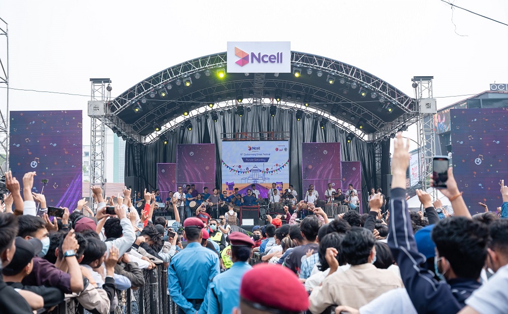 ncell durbarmarg street festival event
