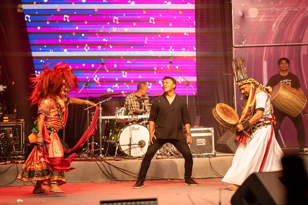 ncell durbarmarg street festival musical performance