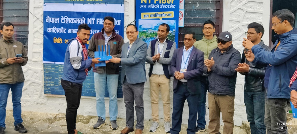 Ntc fiber internet in Jumla kalikot