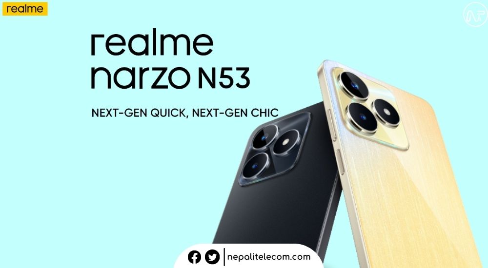 Realme Narzo N53 Price in Nepal