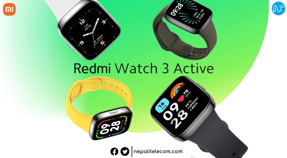 Redmi Watch 3 Active Price in Nepal
