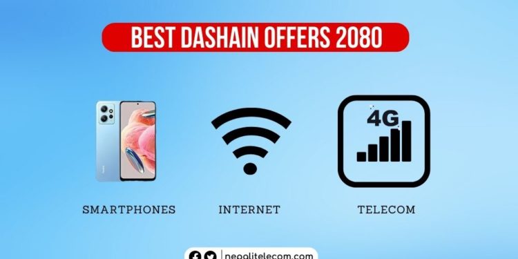 Best Dashain offers Phones internet Ntc Ncell
