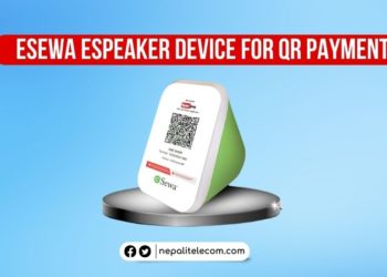eSewa Launches eSpeaker Audio Device to confirm QR Payment