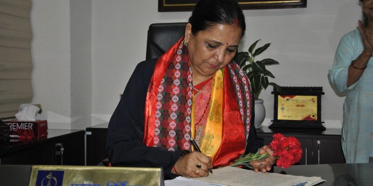 sangita pahadi appointed Nepal Telecom acting MD