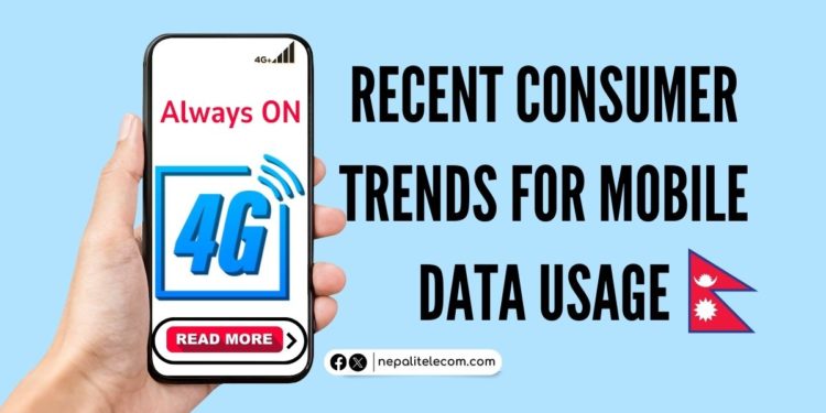Recent Consumer Trends for Mobile data usage in Nepal in 2023