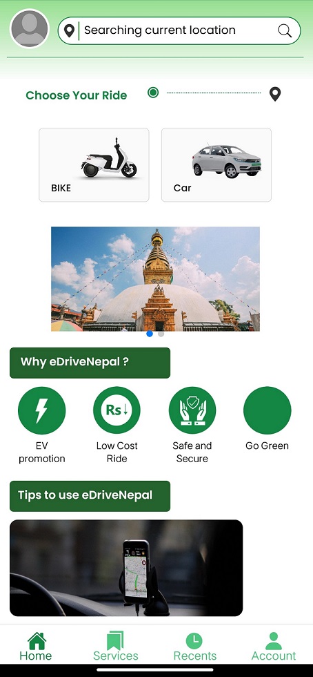 eDrive Nepal app