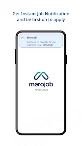 instant notification mero job app
