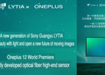 sony lytia camera sensor oneplus 12