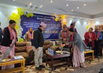 Nepal Telecom NTA Mid Hill optical fiber project Koshi Province