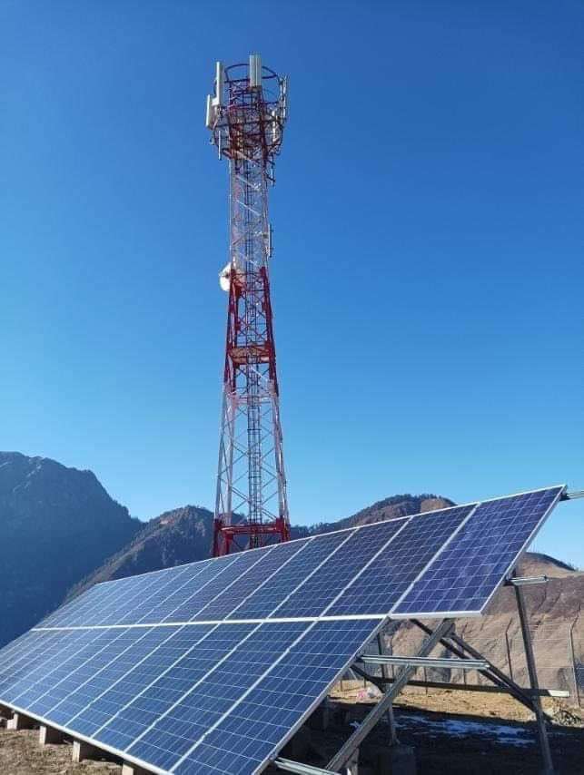 Ntc 4G tower in Bherikhola Jumla