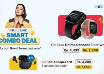 WorldLink smart Combo Deal boAt earbuds offer