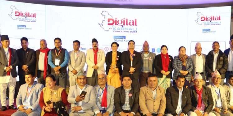 Digital karnali conclave 2024 concluded group photo