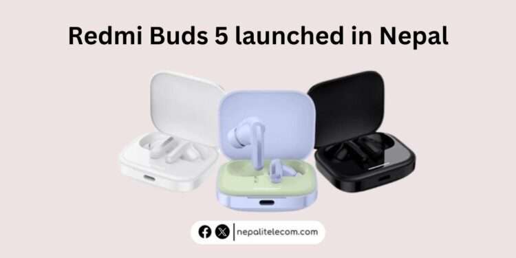 Image shows the Redmi-Buds-5-Price-in-Nepal