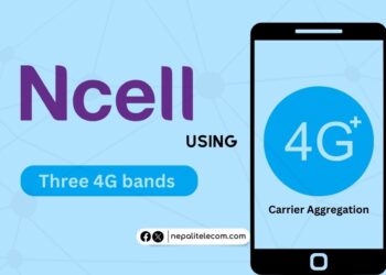 Ncell 4G bands Carrier aggregation