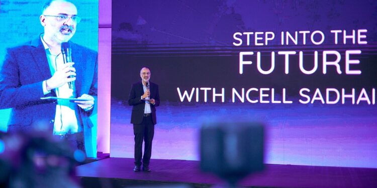 Ncell Sadhain on data pack launched