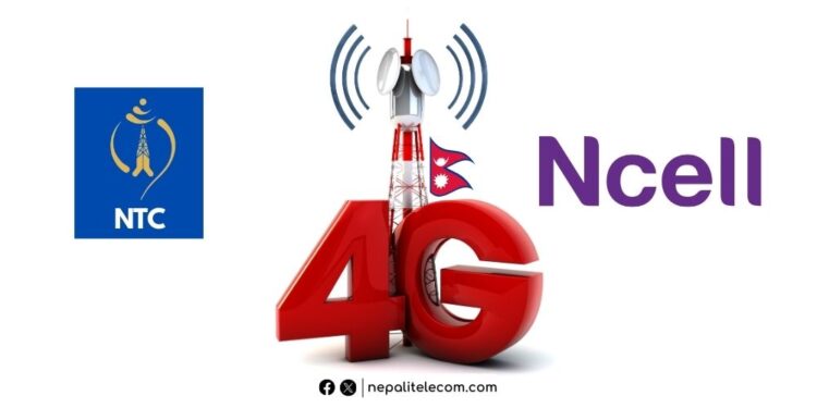 4G users in Nepal Ntc Ncell