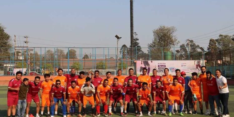Ncell NSL friendly football match