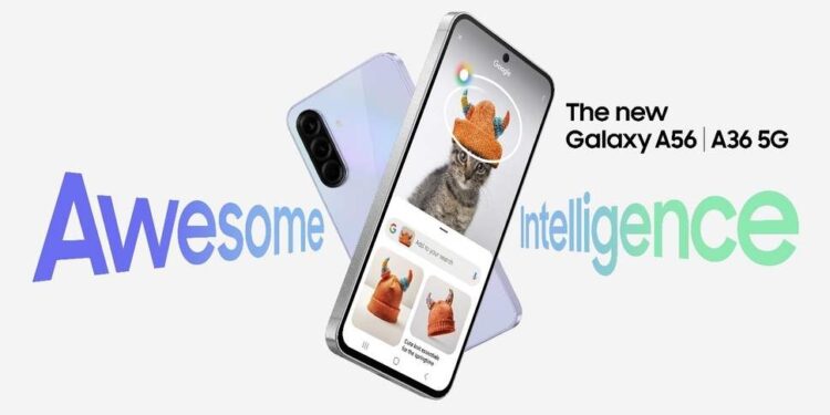 Samsung Galaxy A56 A36 A26 5G price in Nepal