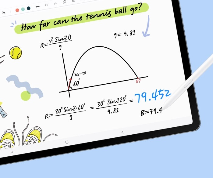 Math Solver Galaxy Tab S10 FE