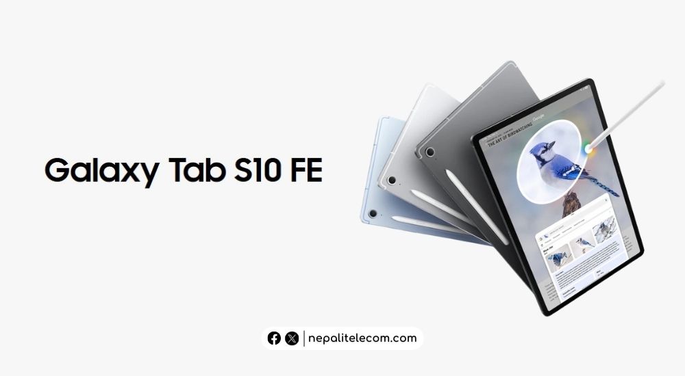 Samsung Galaxy Tab S10 FE price in Nepal