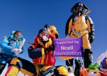 Ncell celebrates Pemba Sherpa Mount Everest Climb