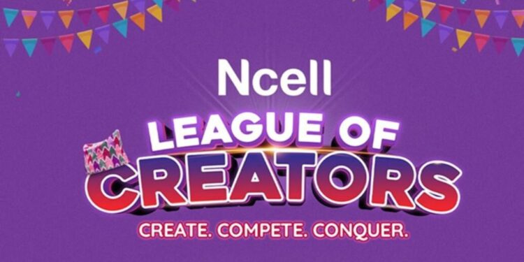 Ncell League of Creators campaign