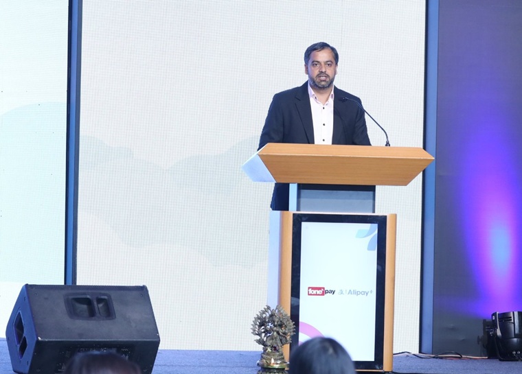 Diwas Kumar Sapkota Fonepay Alipay ceremony