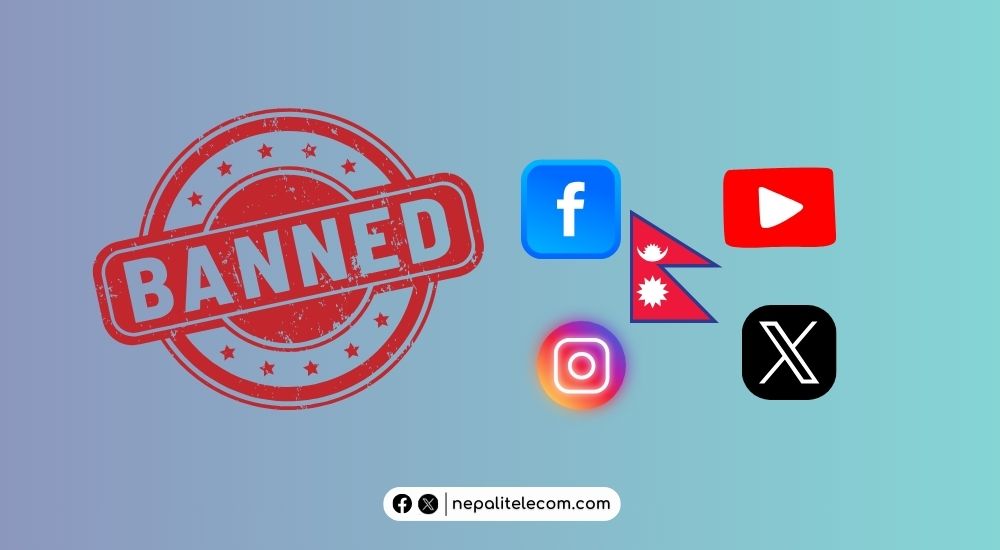 social media app Facebook YouTube ban in Nepal