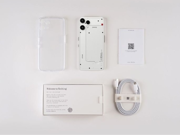 Nothing Phone 3a lite package