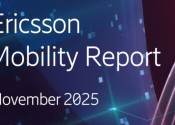 Ericsson mobility report November 2025 5G one third