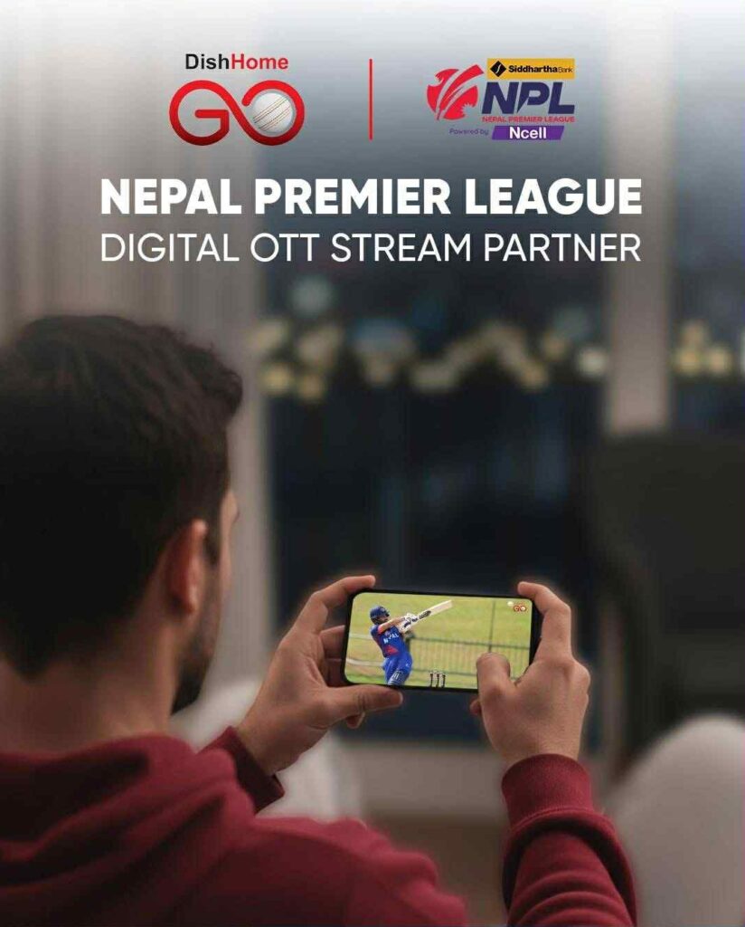 NPL 2025 t20 cricket on Dish Home Go app