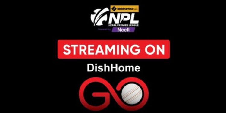 Nepal Premier League NPL 2025 on Dish Home Go app