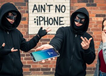 Thieves steal iPhones not Samsung for their resale value