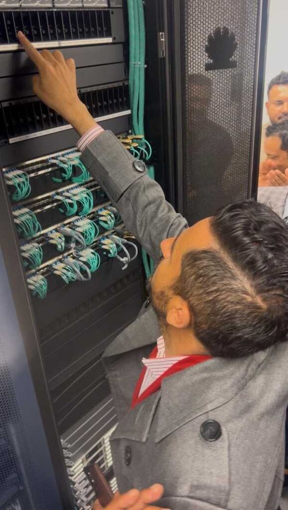 Minister Kharel starts Ncell VoLTE enhancement project in Pokhara data center