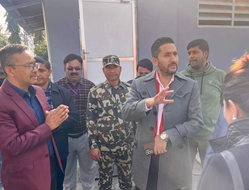 Minister Kharel visits Ncell data center in Pokhara
