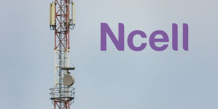 Ncell logo and tower