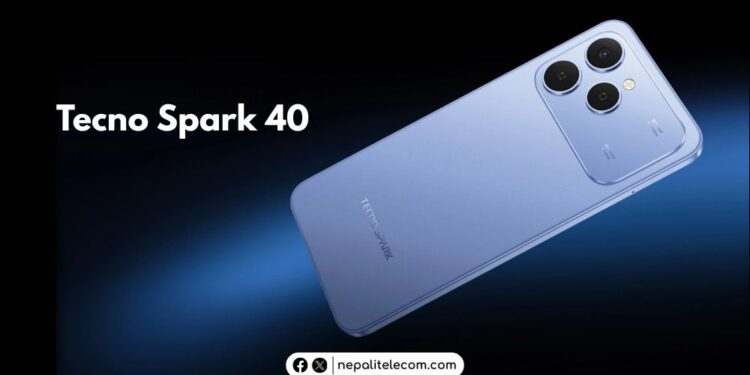 Official Tecno Spark 40 price in Nepal