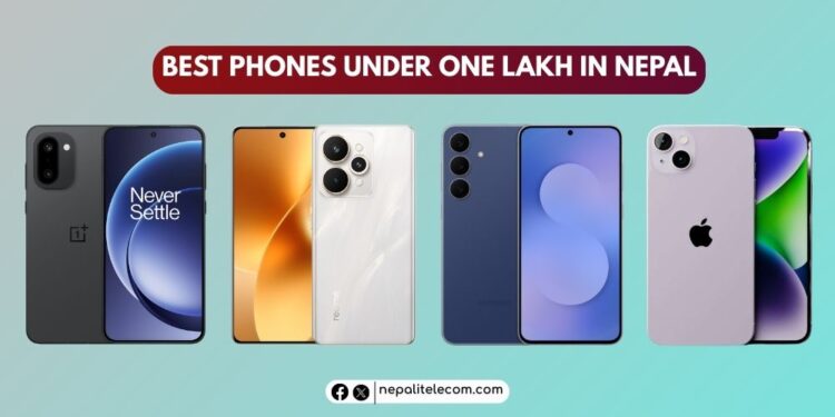 Best phones under 1 lakh in Nepal 2026