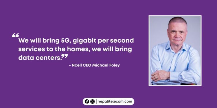 Ncell CEO Foley Kantipur Conclave